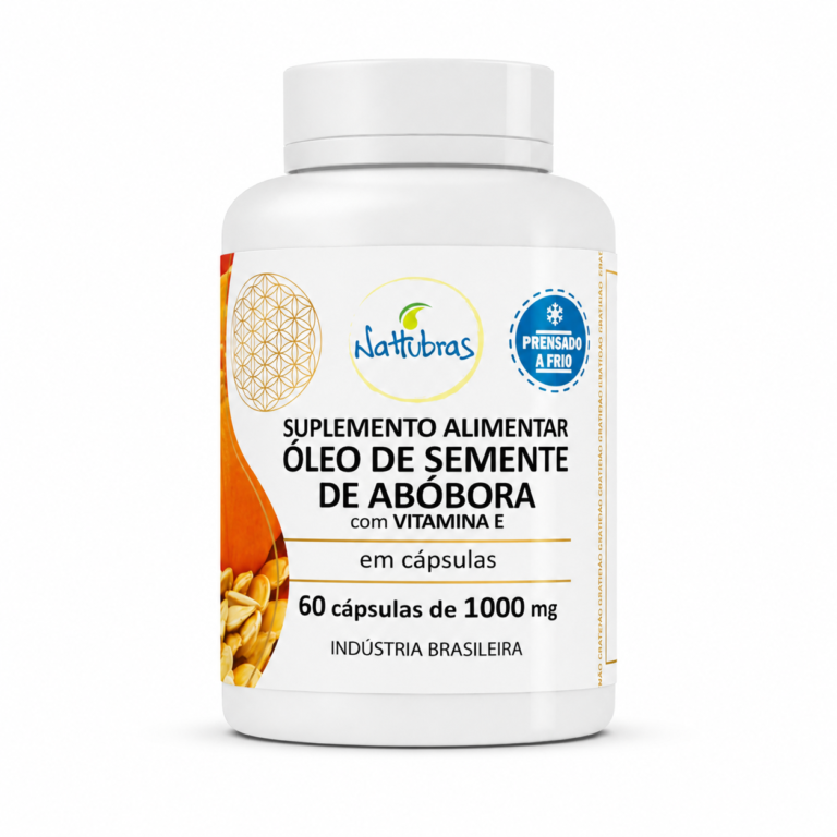 ÓLEO DE SEMENTE DE ABÓBORA EM CÁPSULAS