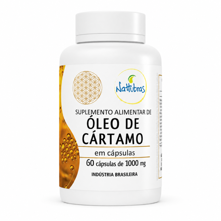 ÓLEO DE CÁRTAMO EM CÁPSULAS